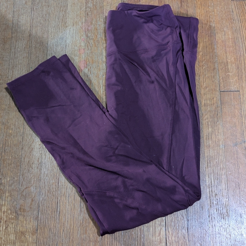 Bloch Maroon Leggings